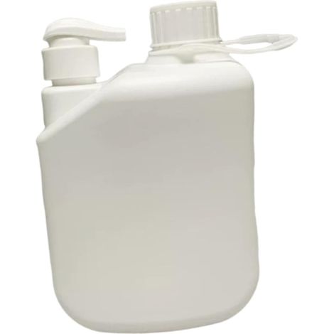 Distributeur de savon et de lotion de 2 litres, flacon avec pompe manuelle-AquaForge (1/2)