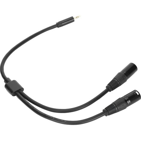 Câble de division audio JORINDO, double XLR mâle vers 3,5 mm mâle pour microphone (1/5)