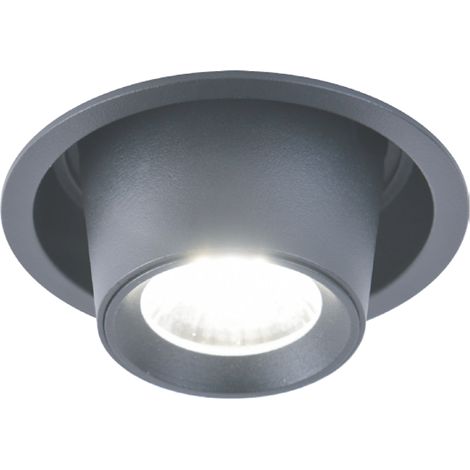 Deckeneinbau LED Tyr Schwarz 8W 100Lm 4000K (1/3)