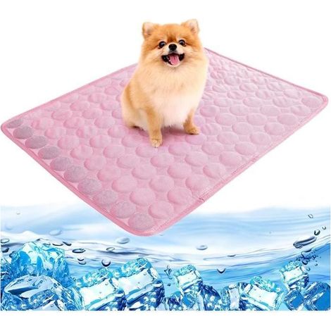 Tapis Rafraichissant - 70x55cm - Gel Non Toxique - Résistant Aux Rayures - Pour Chats (1/4)