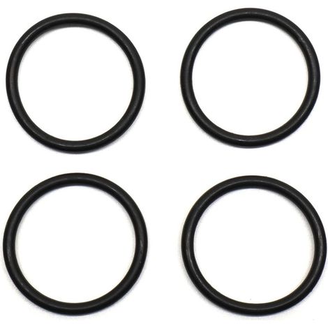 Lot de 4 joints toriques 10134 pour tuyau de piscine, compatibles avec la pompe de filtration Intex 330, pour raccord de tuyau de piscine de 1-1/4 pouce. (1/4)