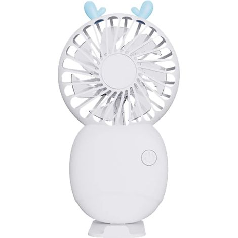 Ventilateur portable, mini ventilateur de poche, ventilateur silencieux, idéal pour le bureau, la voiture, le télétravail et les voyages. Alimentatio