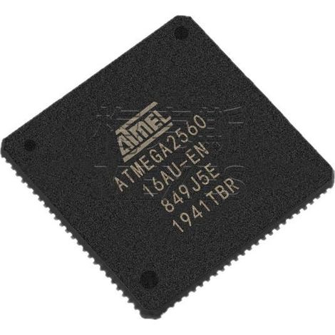ATMEGA2560-16AU single-chip microcontroller, integrated circuit, electronic control unit, embedded chip, learning machine chip, electronic component, assembly 5