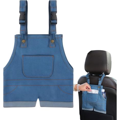 Mouchoirs Distributeur pour appui-tête de voiture , porte-serviettes le passager arrière , étui remb (1/5)
