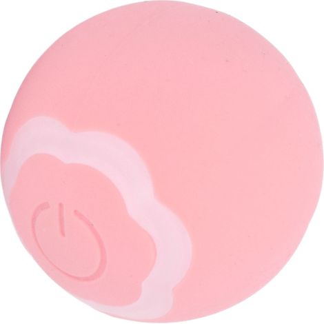 Intelligenter interaktiver Katzenball: Automatisches Rollen, 360°-Drehung, USB-Ladefunktion, LED-Beleuchtung, rosa (1/5)