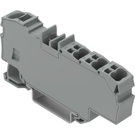 WAGO Verteilerklemme 2006-8031 1x6mm² 6x1,5mm² grau 12 Stk (1/2)