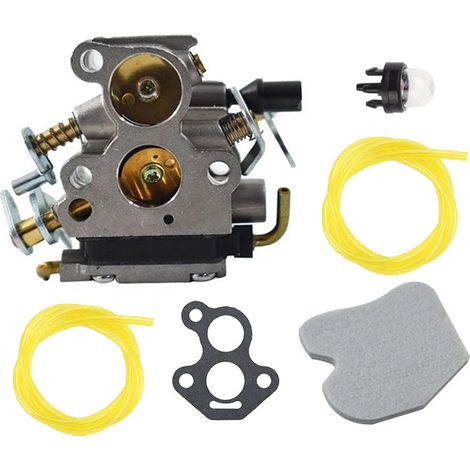 Kit filtre à air, durite, bulbe pour tronçonneuse Husqvarna 235, 236E, 240E, CS380, CS34 (1/5)