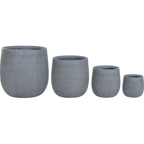 Macetero Set 4 Magnesia Fibra Vidrio 50X50X54 (1/4)