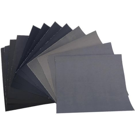 Verfügbare Körnungen: 1500, 2000, 2500, 3000, 5000 und 7000. Schleifpapier – Packung mit 12 Blatt – G (1/5)