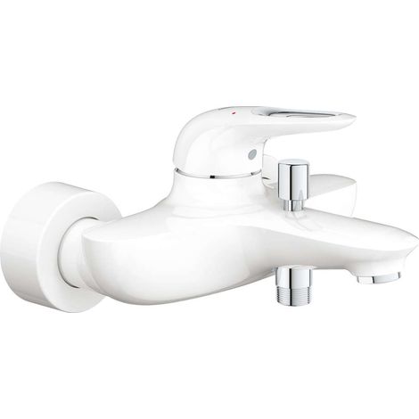 Grohe Eurostyle Mitigeur monocommande Bain / Douche Blanc, chrome, 33591LS3 (1/5)