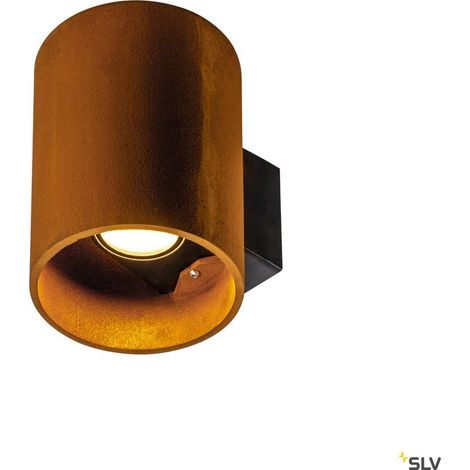 Applique extérieure ronde RUSTY® UP/DOWN rouillée LED 14W 3000/4000K IP65 - SLV - 1004651