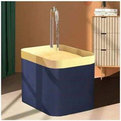 Fontaine à eau pour chat filtre automatique USB électrique muet chat abreuvoir bol 1.5L recirculation abreuvoir filtrant pour chats distributeur d\'eau pour animaux de compagnie bleu foncé,250g,DEBUNS
