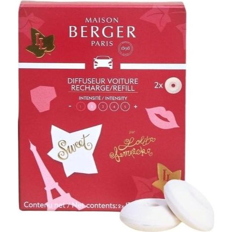 Berger - Recharges diffuseur voiture Lolita Lempicka Sweet
