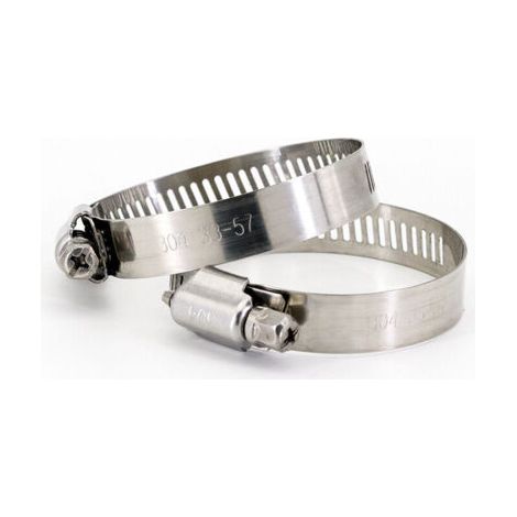 Collier de serrage réglable en acier inoxydable 304, 4 pièces, 27-51 mm, pour gaz, eau, câble, robinet, etc. (1/4)