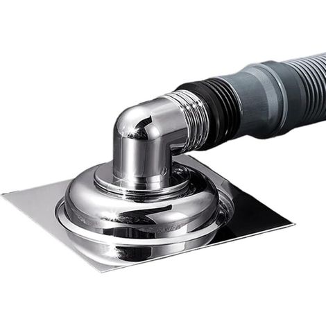 Coude de vidange de sol pour machine à laver, raccord de tuyau de vidange, désodorisant d'égout (tuyau anti-débordement)