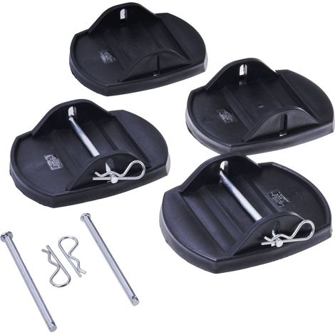 FILMER Plaques de support, 38086, Set de 4 (1/4)