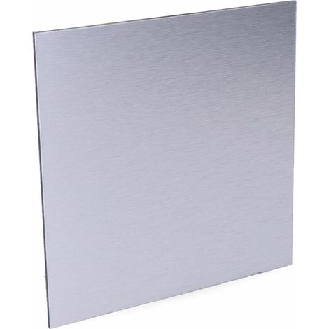 Luftabzug EDM Modell 08416 gebürstetes Aluminium 17,5x17,5 cm