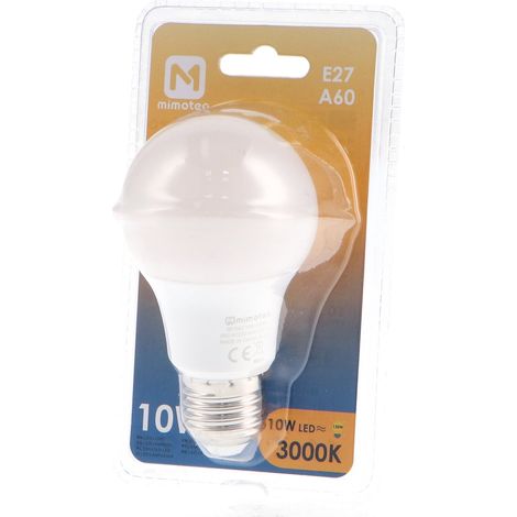 IluminaShop - Bombilla LED E27 A60 10W IP20  Blanco Frio 6500K (1/3)
