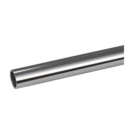 PROFILO TUBO VUOTO ARCANSAS - ALLUM ARGENTO LUX S.MM 1,0 MM 12X10 H.CM 200- 5 pezzi