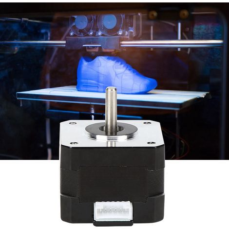 Moteur pas à pas imprimante 3D 2 phases 42-40, puissance nominale 0,05kW, kit accessoires électroniques pour bricolage, composants CNC, moteur silencieux pour extrudeuse, axe NEMA17. (1/5)