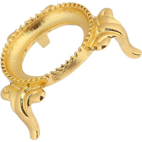 Support pour boule de cristal en alliage d'or, design créatif et (1/5)