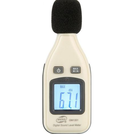 Mini sonomètre numérique, sonomètre portable, testeur de bruit, détecteur de volume portable (1/4)