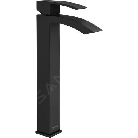 Sapho Ginko - Mitigeur de lavabo haut, noir mat 1101-04B (1/4)