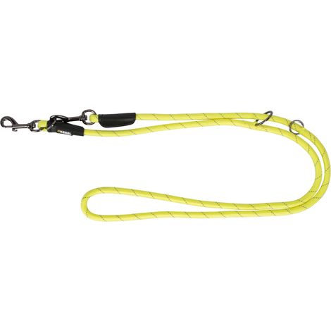 Laisse pour Chien Seoul, Jaune Jaune, 200cm, 10mm (1/3)