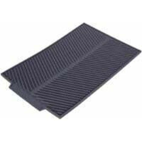 ABCRITAL Geschirrtrockenmatte, Abtropfmatte, hitzebeständiges Küchenaccessoire, Grau (1/4)