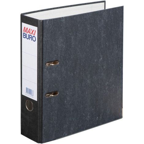 Classeur à levier - Gris anthracite - Dos de 8 cm - Maxiburo