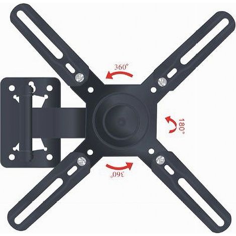 MaxTech - Staffa Tv Supporto Da Muro Televisione 14" - 47" Fino 50 Kg Maxtech Staf-05 - (1/3)