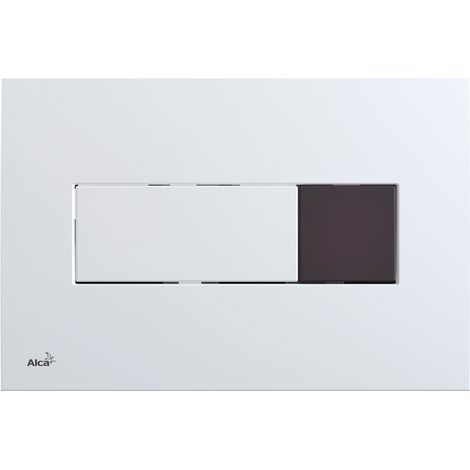 Alcadrain Plaques de commande - Commande électronique de la chasse d'eau, pour les systèmes d'installation Slim, alimentation secteur, blanc M370S-SLIM (1/3)