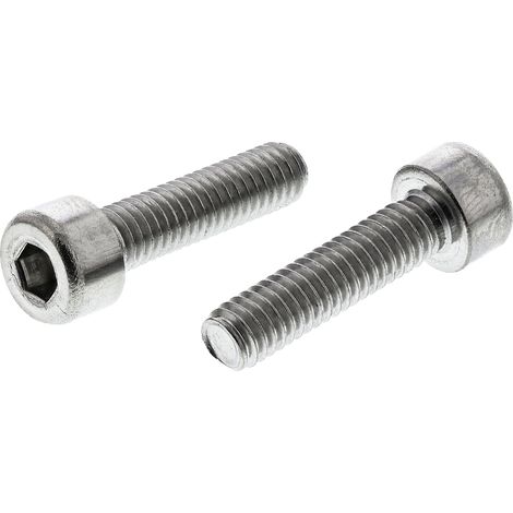 Vis à six pans creux, M4 x 16mm, en Acier Inoxydable ( Prix pour Sachet de 20 )