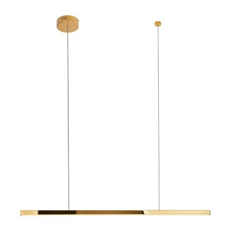 Suspension LED linéaire or poli 12W Maxlight P0425D