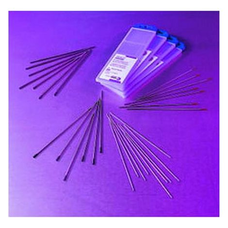 Électrode tungstène TIG LANTHANE 1,5% - Diamètre : 2,4 mm - Coloris : or - Nombre d'électrodes : 10 - BINZEL