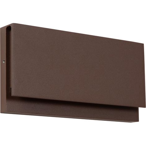 Lampe murale élégante Lomar 10W - 2700K brun rouille - 33819/08/97 (1/2)