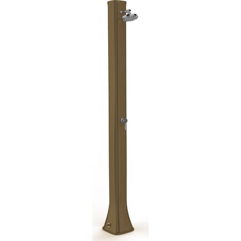 Doccia Solare da Giardino 40L Miscelatore Arkema Big Happy Five Dove Grey (1/5)