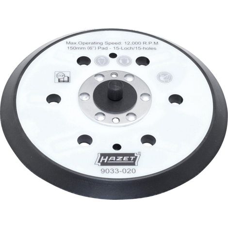 Disco abrasivo Hazet 9033-020 15 cm estrazione polvere