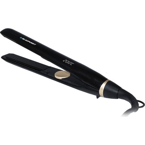 Blaupunkt HSS601 Plancha de pelo con aceite de argán y turmalina Negro (1/2)