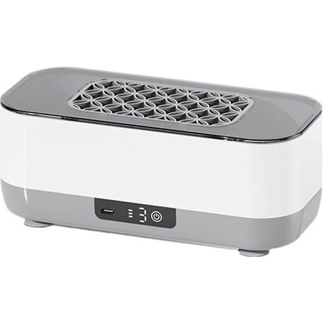 Nettoyeur ultrasonique 360°, 21 x 9,7 x 8,3 cm, 3 modes, pour bijoux, lunettes et prothèses dentaires. (1/5)