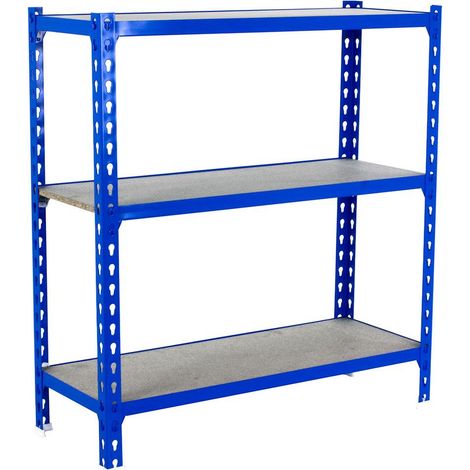 Simonrack Maderclick Mini 3/300 Regal Blau und Holz