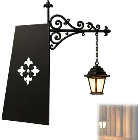Lampe de bibliothèque - Éclairage décoratif pour étagère, veilleuse LED à lumière chaude, éclairage miniature pour étagère, lampe de bibliothèque vintage en bois, décoration littéraire pour coin lectu (1/5)