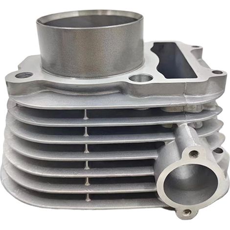 Motorcycle cylinder compatible with YAMAHA AG200, ZS200-GY, LZX200GY-2, LY200 and TW200. (1/4)