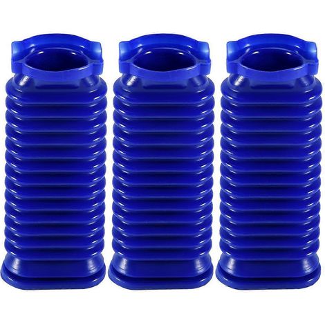 Lot de 3 raccords de tuyau d'aspiration bleus pour aspirateurs V6, V7, V8, V10 et V11 - Pièces de rechange (1/4)