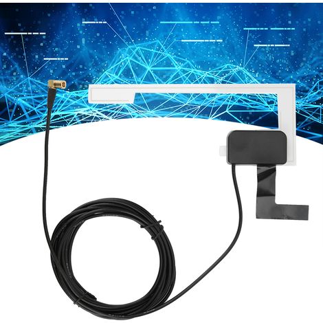 Antenne radio d'atelier DAB+ active, antenne radio pour machine-outil DAB, antenne radio numérique patch (1/5)