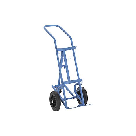 Carretilla para bombonas de acero y de gas para bombonas de