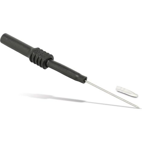 SONDE D'ESSAI AVEC PRISE DE SÉCURITÉ DE 4 MM, FLEXIBLE, NOIR UNBEKANNT