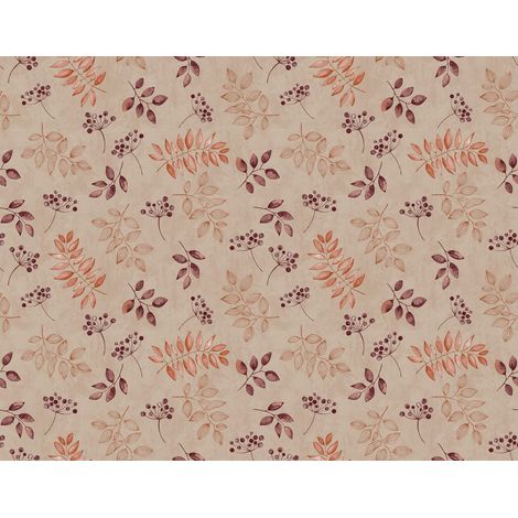 nappe toile cirée rectangulaire Baria spice 150 cm ronde (1/2)