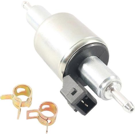 Pompe doseuse à carburant diesel 12 V 22 ml avec colliers de serrage pour chauffage de stationnement diesel à air pulsé de 2 kW, 5 kW et 8 kW (1/5)