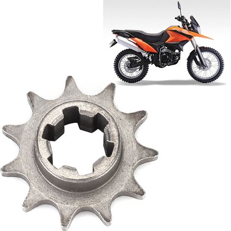 Pignon de boîte de vitesses compatible avec les quads, mini-motos et autres véhicules tout-terrain 2 temps de 47 et 49 cm³ (11 dents). (1/5)